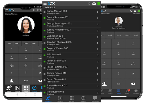 Mobile and Desktop Softphones